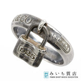 TIFFANY&Co. ティファニー リング カデナ シルバー925 1837 アクセサリー 3.7g 箱有 M4244