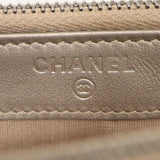 未使用 CHANEL シャネル ボーイシャネル チェーンウォレット ショルダーバッグ キャビアスキン 24番台 ゴールドカラー系 H9538