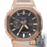 未使用 腕時計 カシオ CASIO GM-B2100GD-5AER G-SHOCK Gショック タフソーラー フルメタル 23s923-2