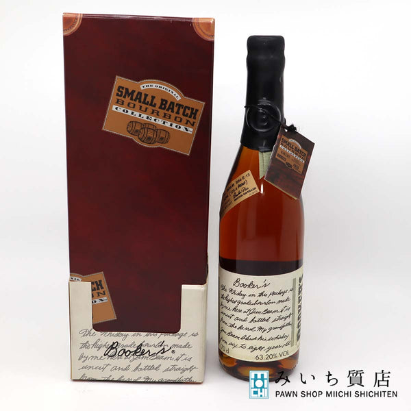 未開栓 お酒 ウィスキー ブッカーズ BOOKERS スモール バッチ SMALL BATCH 700ml 63.20％ 23k463-4