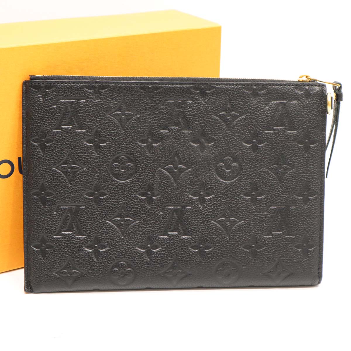 Louis Vuitton ブラック デイリーポーチ クラッチバッグ yukishop【激安コピー通販】 / ルイヴィトンLOUIS VUITTON