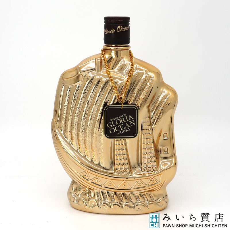 【専用】GLORIA OCEAN WHISKY GOLDEN SHIP 箱あり