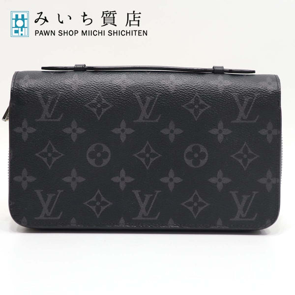 極上美品✨ルイヴィトン M61698 ジッピーxl モノグラム 質屋 LV 財布 ジッピーXL モノグラムエクリプス M61698 Louis Vuitton