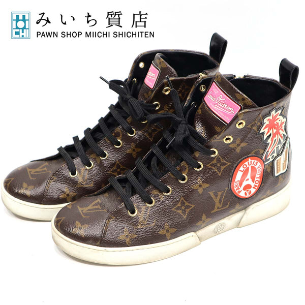 LOUIS VUITTON モノグラム スニーカー　(25cm) LV スニーカー ワールドツアー コレクション ルイヴィトン モノグラム