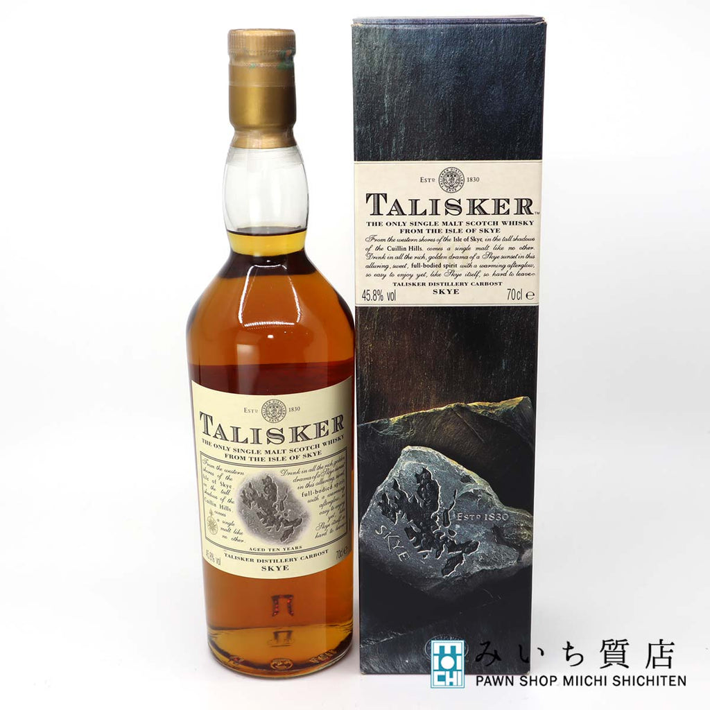 未開栓 ウィスキー TALISKER タリスカー センターマップラベル 旧