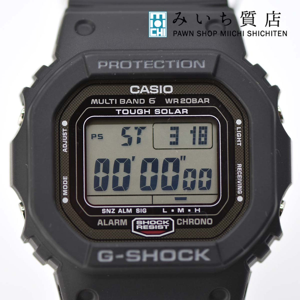 CASIO G-SHOCK GW-5000U-1JF ソーラー電波時計