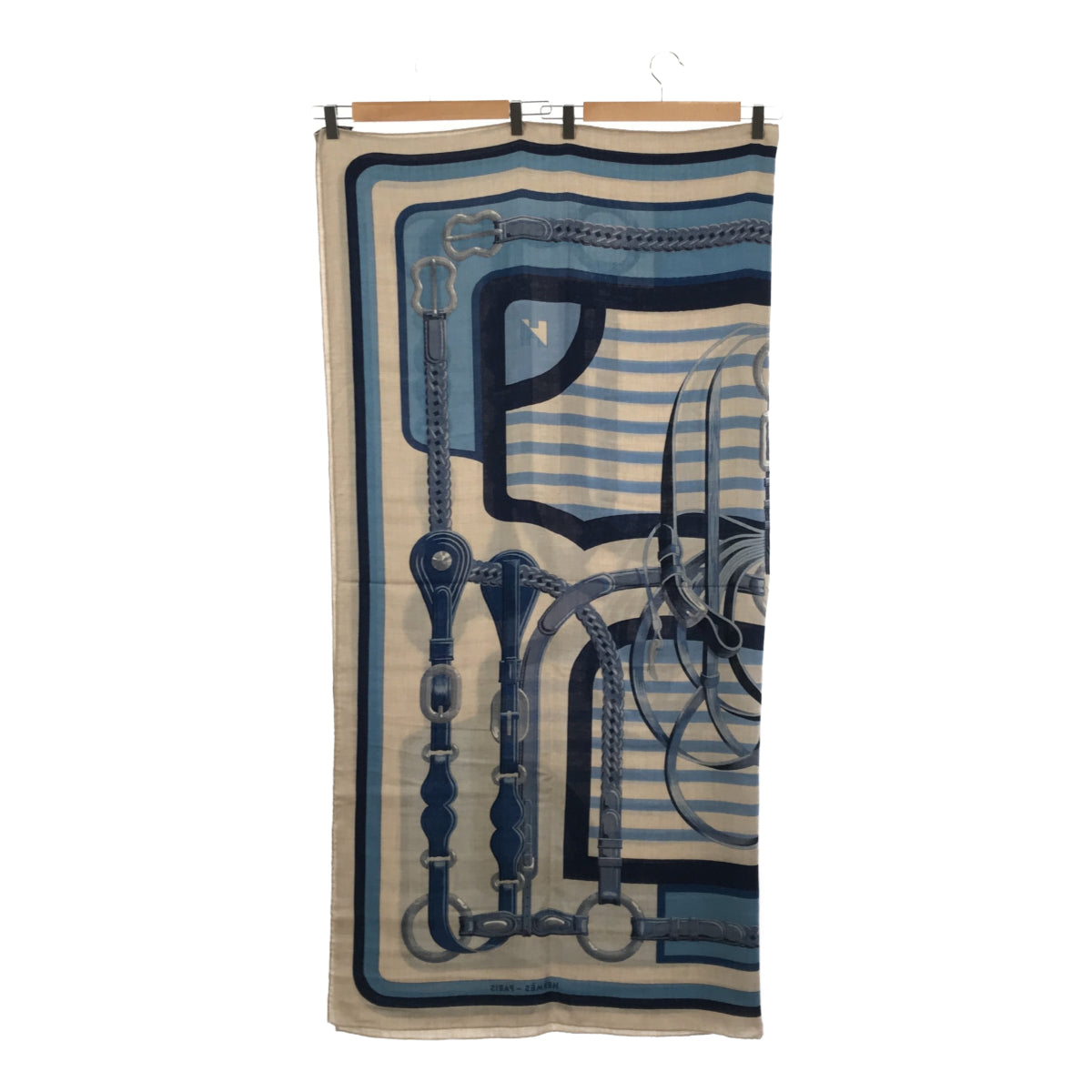 ☆エルメス☆ カレジュアン140 カシミアシルク　コーチング　大判ショール エルメス HERMES カレジュアン カレ140 カシミヤ シルク COACHING