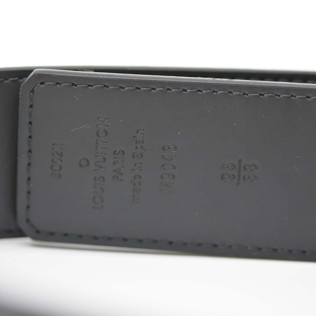 LV ベルト モノグラムエクリプス サンチュール・LV M9043 ロゴ