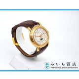 腕時計 モバード トリプルカレンダー 44.B1.870 K18 750 ムーンフェイス MOVADO 1881 コレクション デイデイト 19k182-230