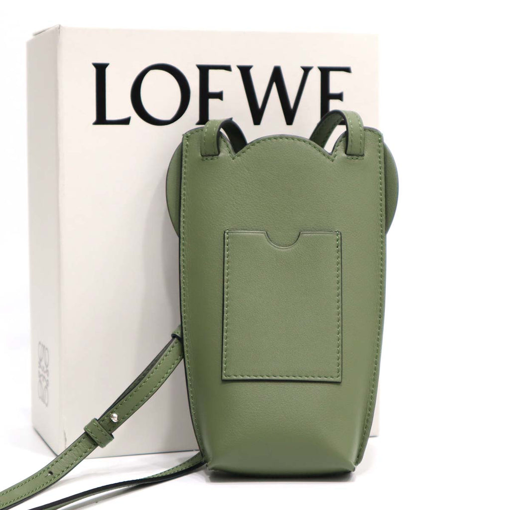 未使用 ロエベ LOEWE エレファント ポケット ポーチ ポシェット