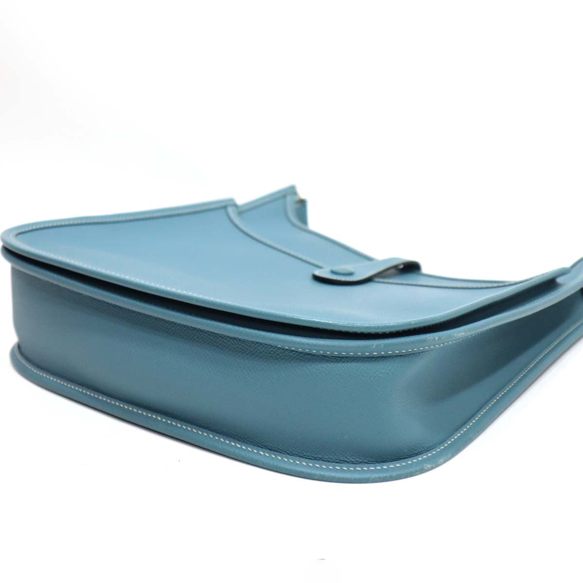 エルメス HERMES エブリンⅢ PM 3 ブルー ブルージーン □M刻印