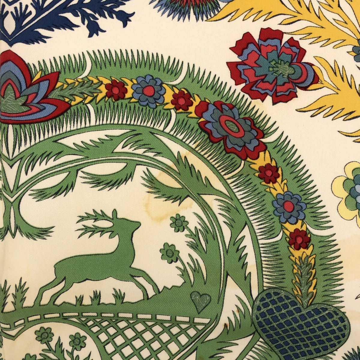 エルメス HERMES カレ90 Decoupages 切り絵 デコパージュ