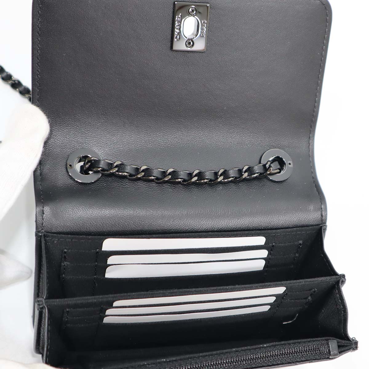 ラスト1点❤CHANEL❤チェーンウォレット ブラック 正規非売品 チェーンウォレット ブラック 黒[AP4062 B16977 94305] Chain