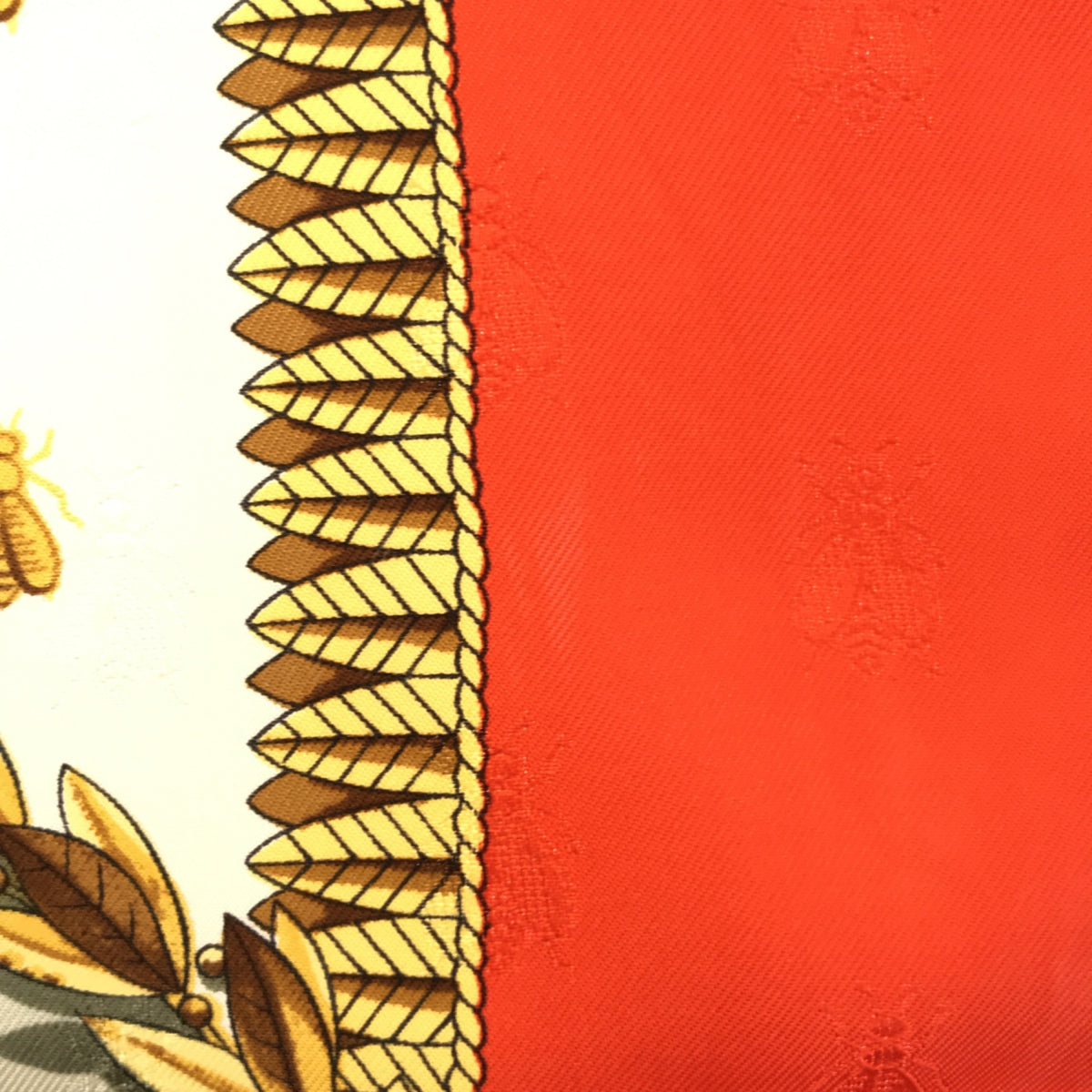 エルメス HERMES カレ90 スカーフ NAPOLEON ナポレオン オレンジ