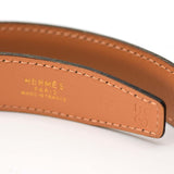 エルメス HERMES フォンスベル ベルト 〇Y刻印 76 ボックスカーフ ブラック ブラウン H6758