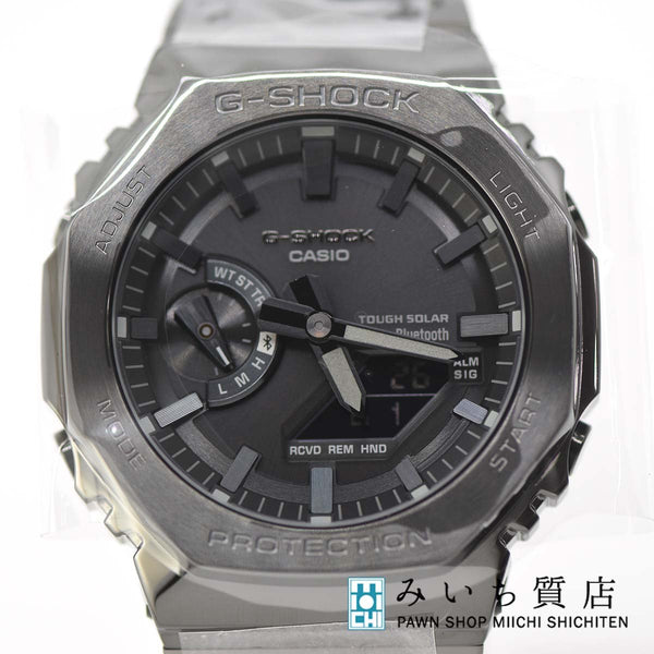 未使用 腕時計 カシオ CASIO GM-B2100BD-1AER G-SHOCK Gショック タフソーラー フルメタル 23s923-1