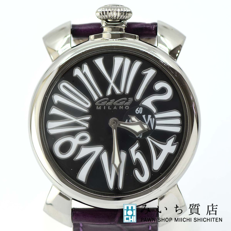 国内初の直営店 証明書有り 美品 5080 GAGAMILANO ガガミラノ 時計 ...