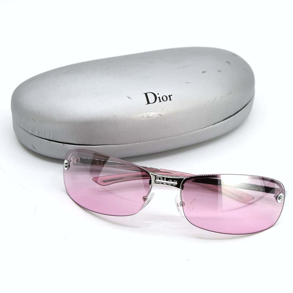質屋 ディオール Dior サングラス ピンク YB7DU 64□16 115 メガネ ...