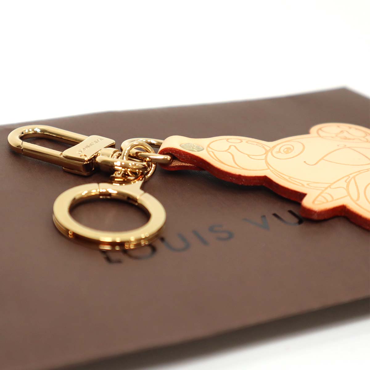 キーホルダー LOUIS VUITTON ルイ・ヴィトン LV ポルトクレ