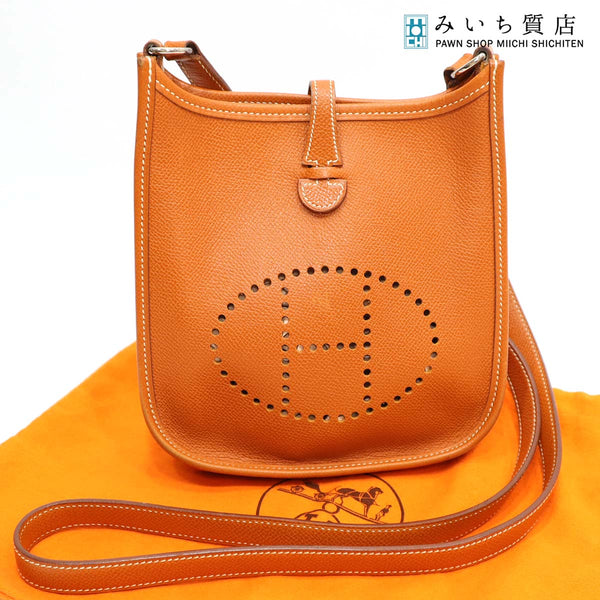 ❤未使用品❤エヴリンTPM オレンジ シルバー金具 エルメス B刻印 エブリン E2sv7FPR66zVmuwFWJrjNmsskjMx1D