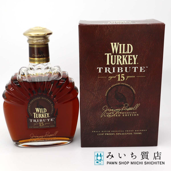 未開栓 お酒 ウイスキー バーボン ワイルド ターキー トリビュート 15年 750ml 55% WILD TURKEY TRIBUTE 23k353-23