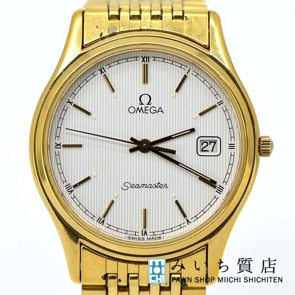 オメガ シーマスター クォーツ MD396.1010 時計 OMEGA 腕時計 2023.7 
