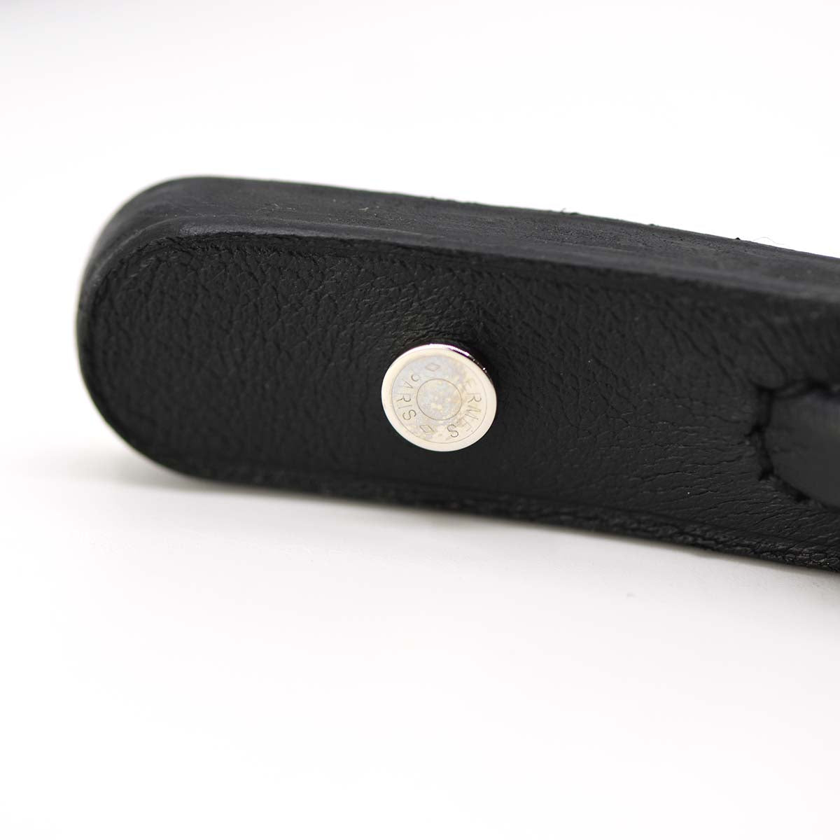 エルメス HERMES カチューシャ ヘアバンド セリエモチーフ 黒 ブラック