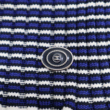 CHANEL シャネル ノースリーブ ワンピース 衣類 服 ブルー P48004K06130 サイズ36 スカート レーヨン H6340
