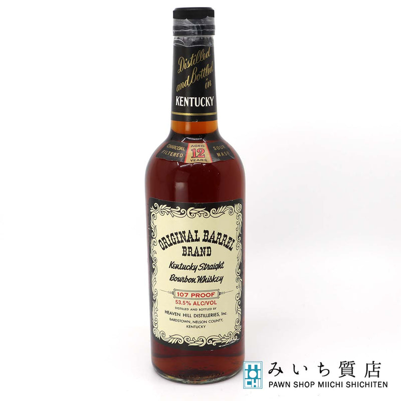 未開栓 お酒 ウィスキー ヘブン ヒル 12年 オリジナル バレル 750ml