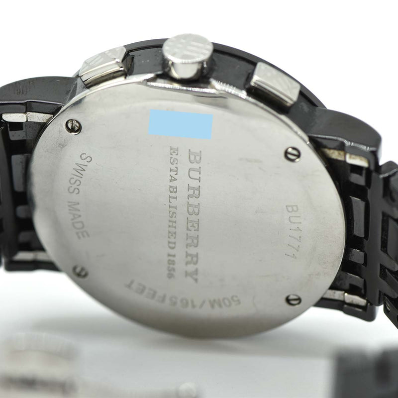 バーバリー 腕時計 BU1771 BURBERRY クォーツ クロノグラフ デイト