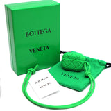 ボッテガ Bottega Veneta イントレチャート AirPodspro ケース シリコン グリーン ネックストラップ H4151