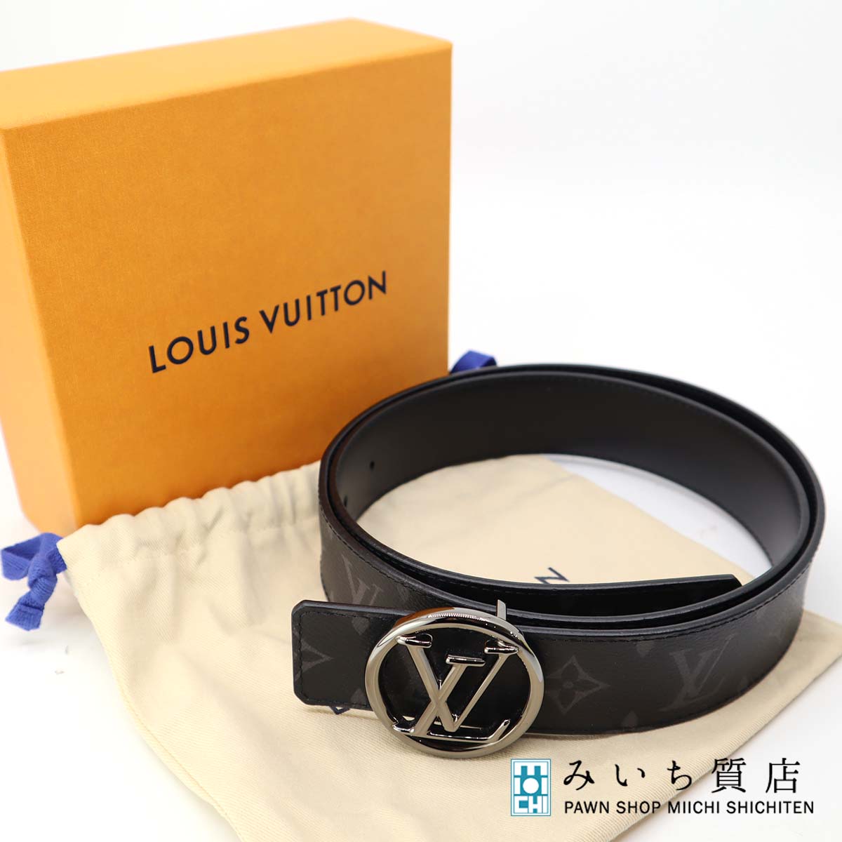 LOUIS VUITTON サンチュール LVサークル ベルト モノグラム（LOUIS  