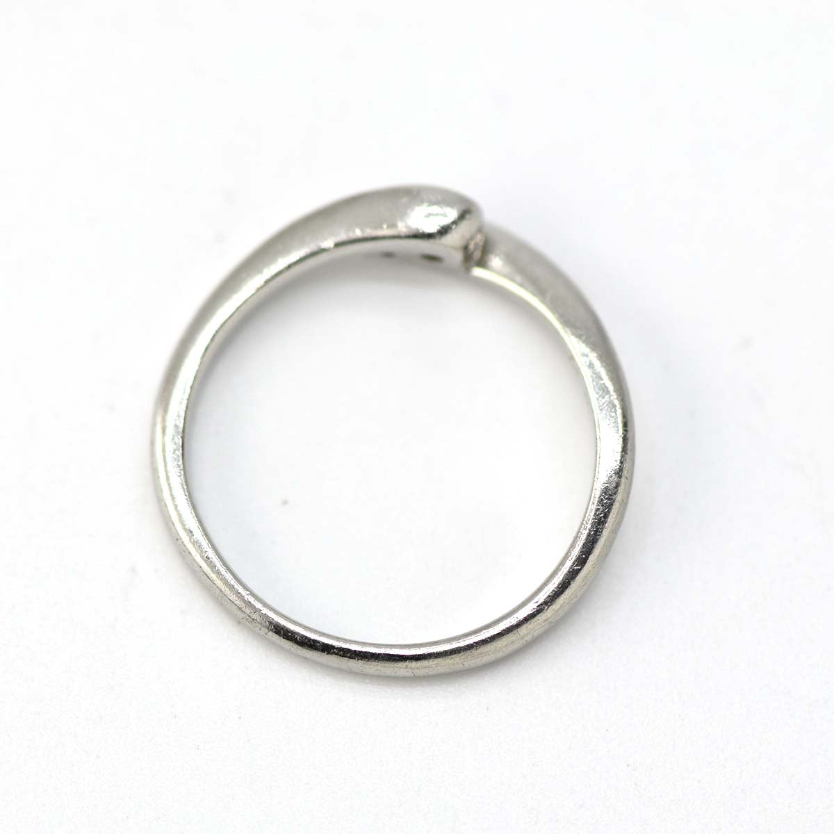 組曲 リング Pt900 D0.07 2.9g 8号 ダイヤ プラチナ KUMIKYOKU 箱付き
