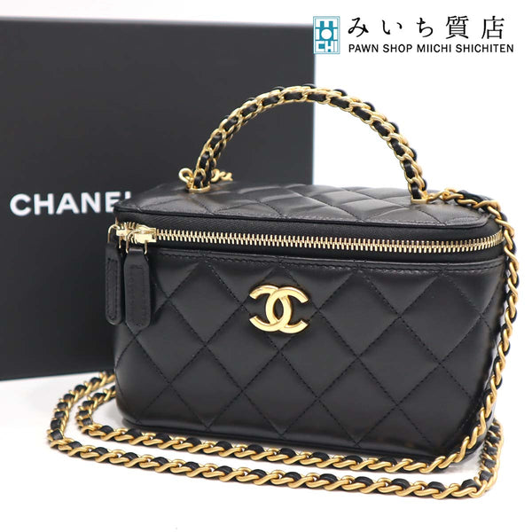 CHANEL シャネル バニティ ヴァニティー ケース AP3012 