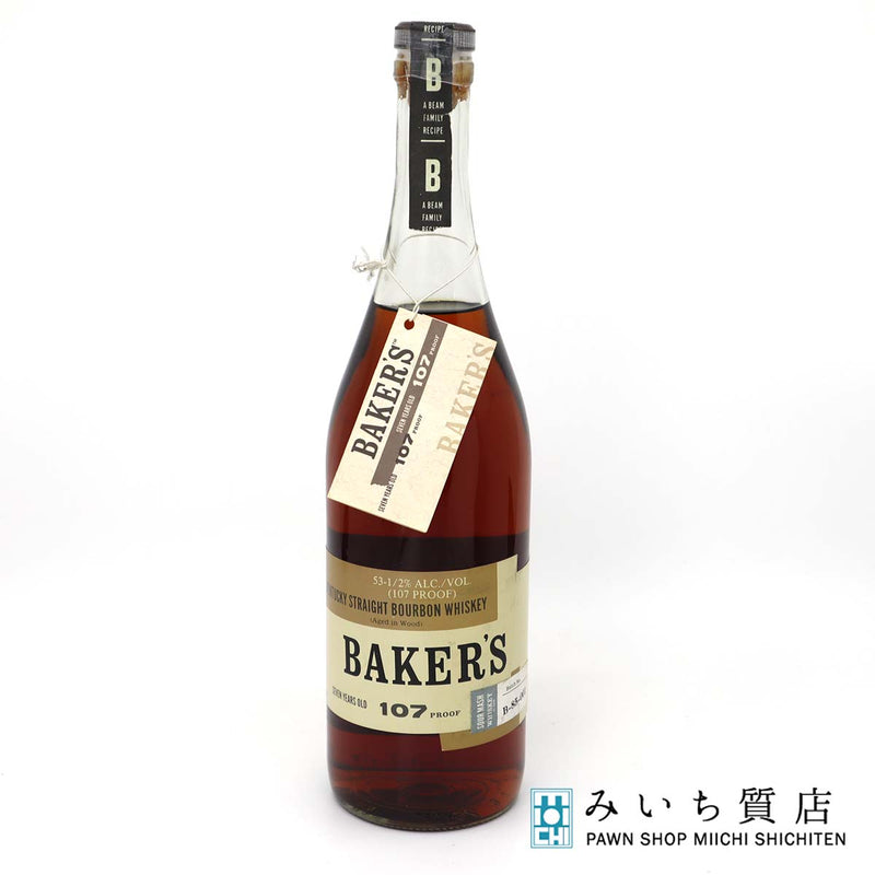 未開栓 お酒 ウィスキー BAKER'S ベイカーズ 7年 750ml 53.5％ バーボン ケンタッキー 23k392-6