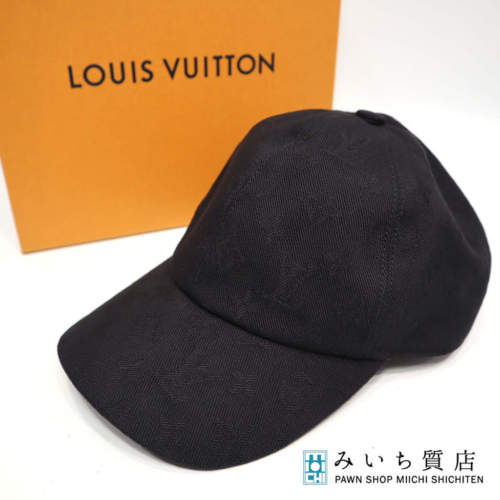 未使用 LV ルイヴィトン キャップ M76585 帽子 キャスケット モノグラム エッセンシャル 60 サイズ M1823