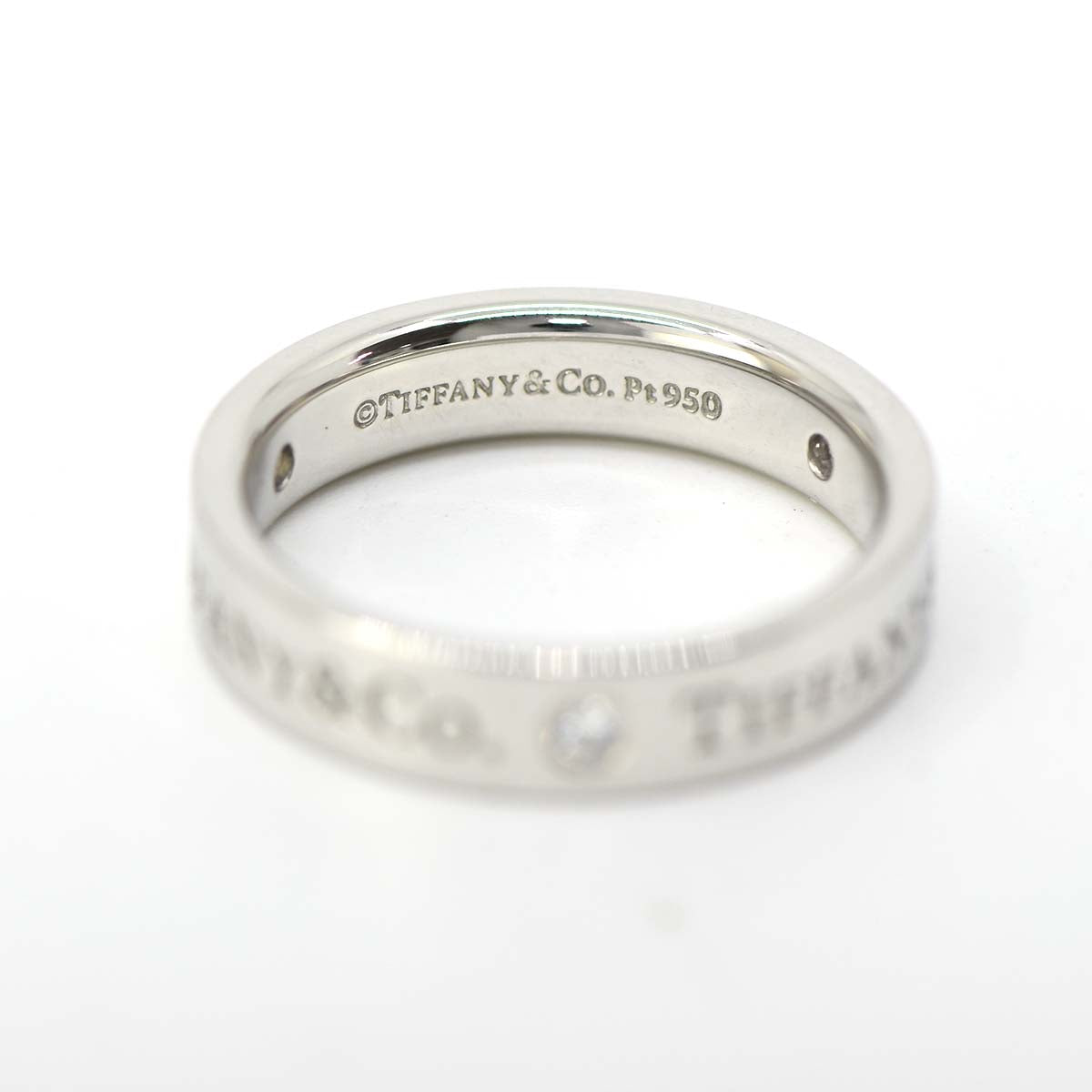 TIFFANY❤pt950 ハーフサークル ダイヤモンド リング ティファニー ハーフサークル ダイヤモンドリング Pt950 ダイヤモンド13粒