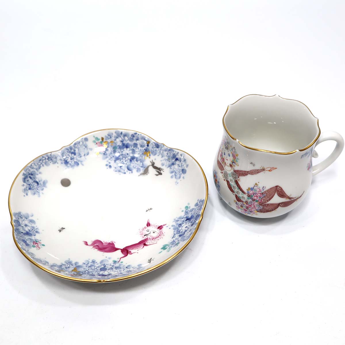 洋食器 マイセン Meissen カップ ソーサー 680710 アラビアンナイト 680691 サマーナイトドリーム など 6客セット 2 –  みいち質店