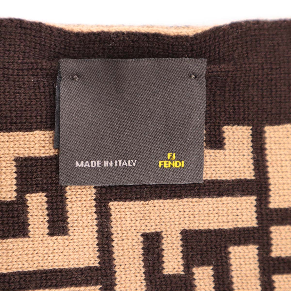 マフラー ウール ブラウン | Fendi