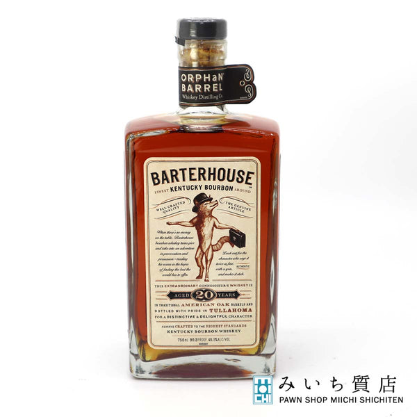 未開栓 お酒 ウィスキー バーターハウス 20年 オーファン バレル 45.1度 750ml BARTERHOUSE 23k392-24