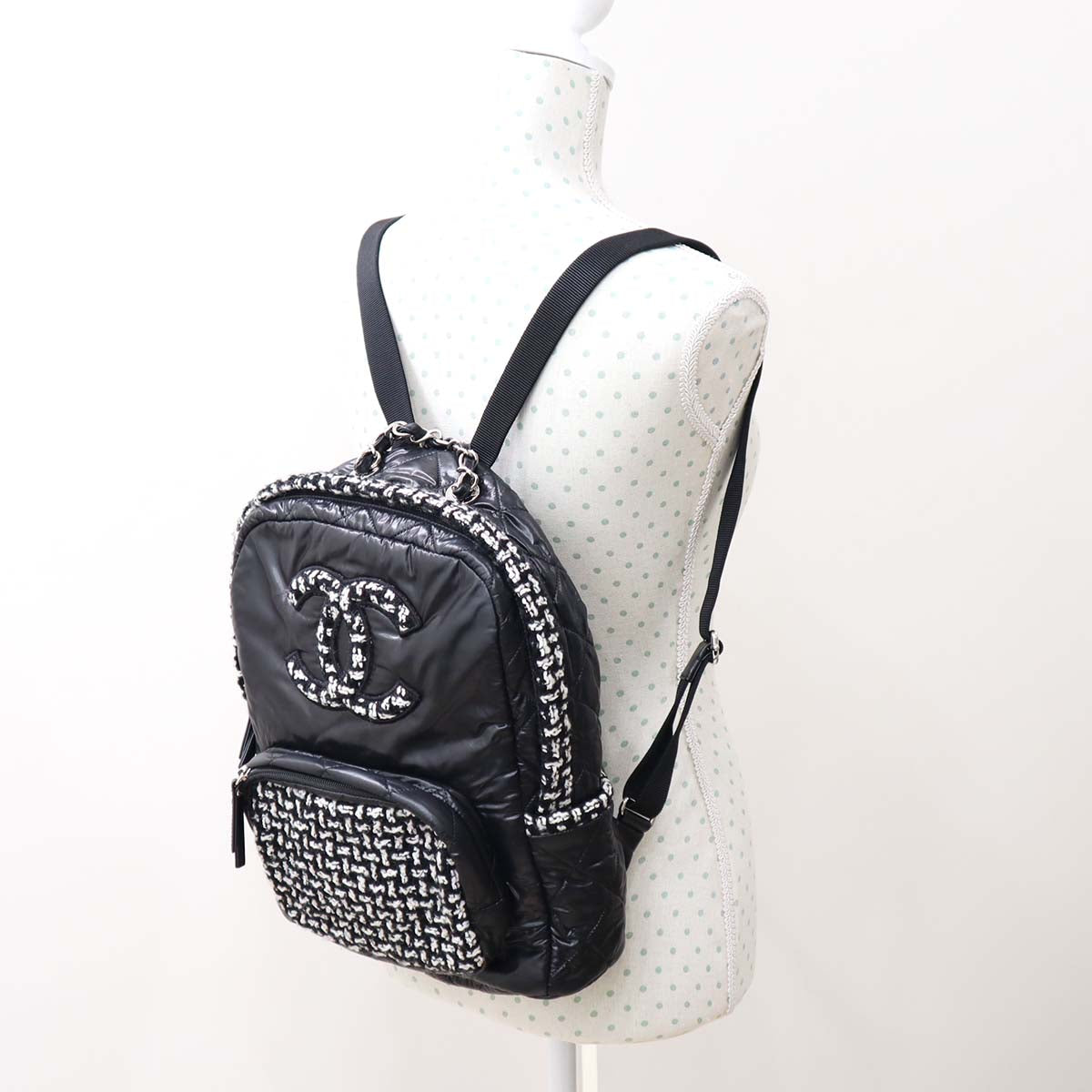 シャネル CHANEL リュックサック AS2109 ココネージュ ナイロン