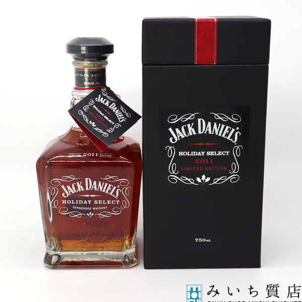 未開栓 お酒 ウィスキー ジャック ダニエル ホリデー セレクト 2011 リミテッド エディション 旧ボトル 750ml 50％ 23k463-8