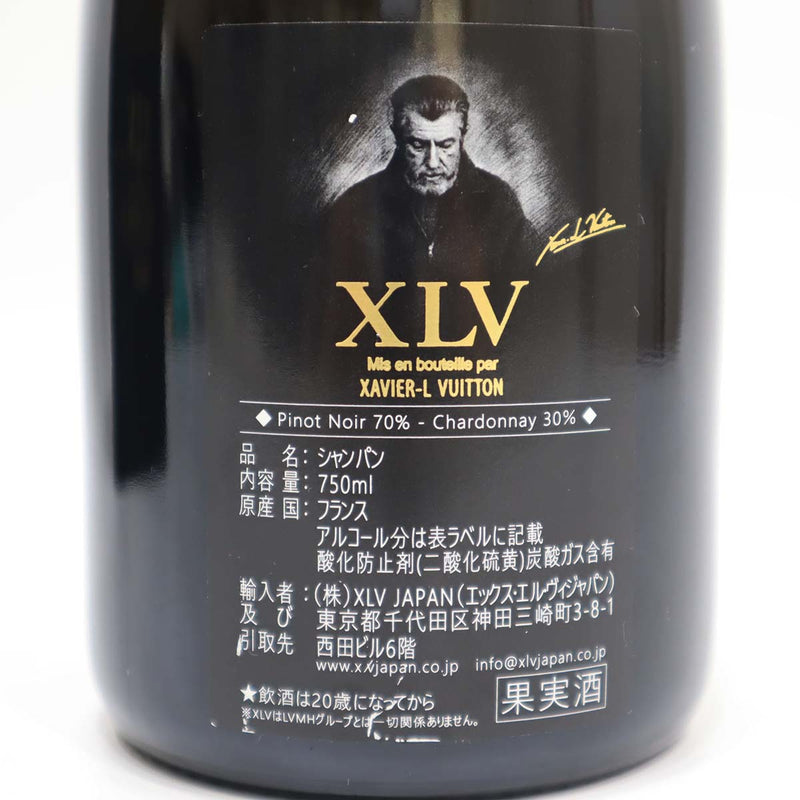 お酒 未開栓 シャンパン ザビエ ルイ ヴィトン ブージィ グラン クリュ ブリュット ミレジメ XLV 2015年 750ml 果実酒 22k446-2