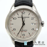 腕時計 BAUME＆MERCIER ボーム＆メルシエ クリフトン デュアルタイム M0A10112 自動巻 eco48