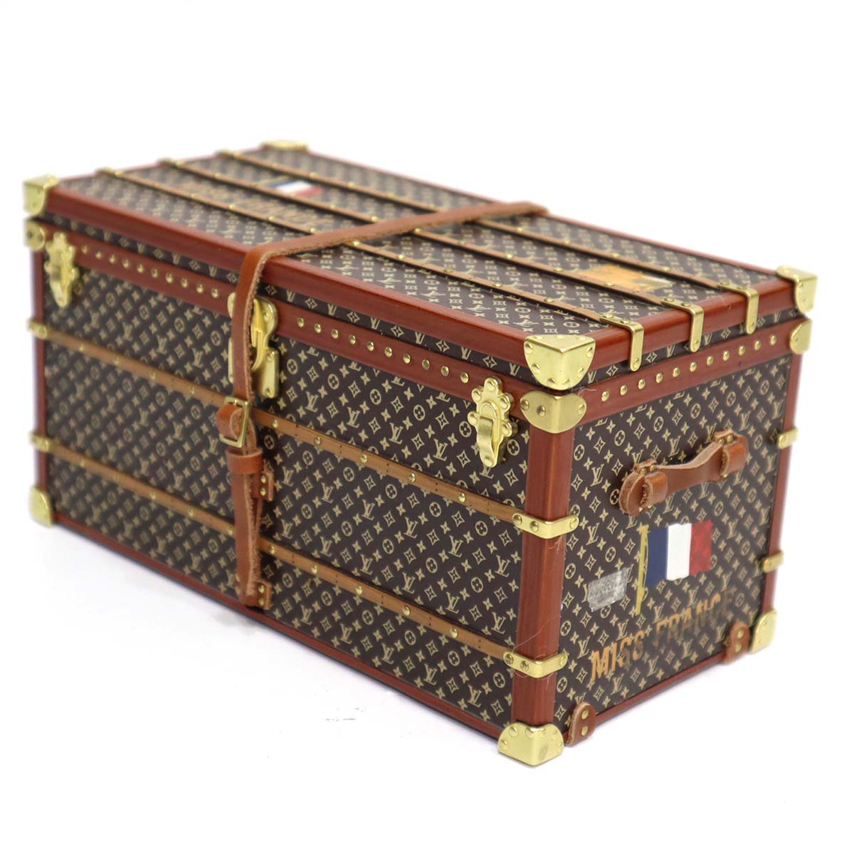 LOUIS VUITTON - LOUIS VUITTON ノベルティ④ レディース帽子トランク LOUIS VUITTON ルイ・ヴィトン LV ノベルティ ミス フランス