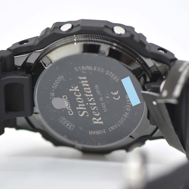 未使用 腕時計 CASIO カシオ G-SHOCK ジーショック GW-5000U-1JF スクリューバック 電波ソーラー ブラック 22k –  みいち質店