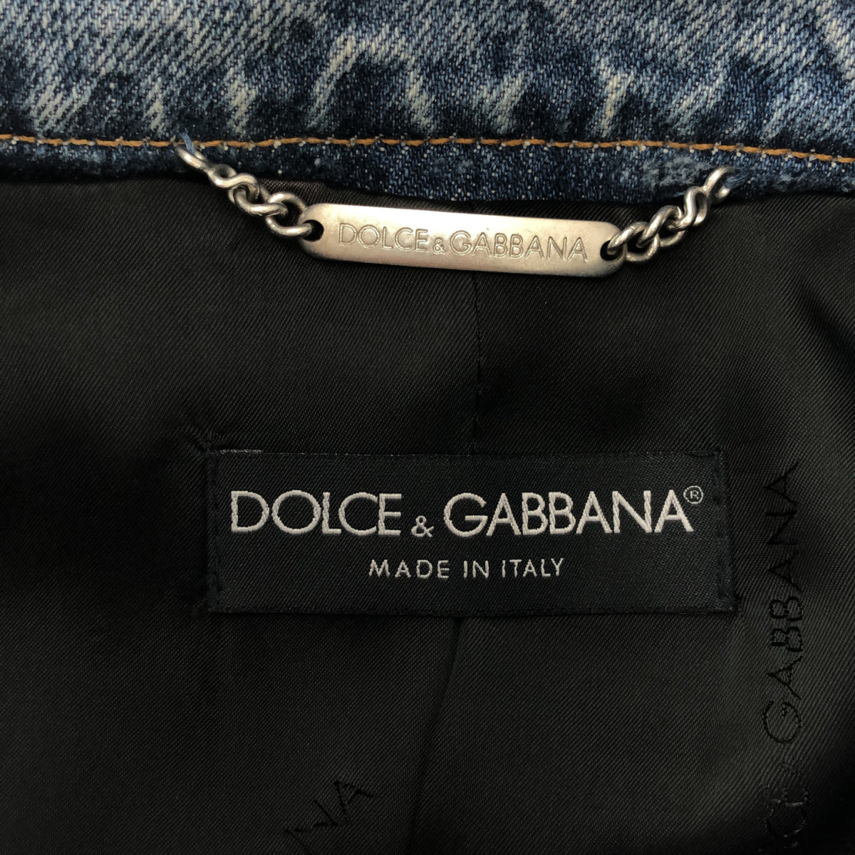 Dolce & Gabbana デニムジャケット 40 ドルチェアンドガッバーナ DOLCE&GABBANA デニムジャケット