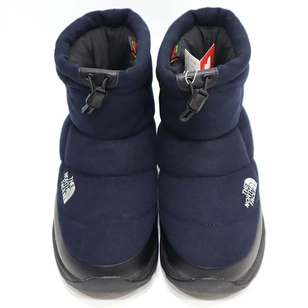 未使用 THE NORTH FACE ノースフェイス NUPTSE BOOTIE WOOL V SHORT ヌプシ ブーツ ネイビー NF51979 21s470-1