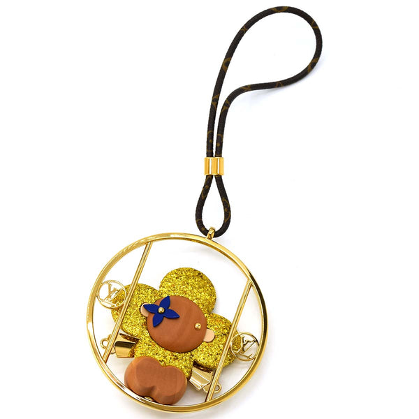 LV デコレーション ヴィヴィエンヌ GI0302 チャーム キーホルダー ルイ