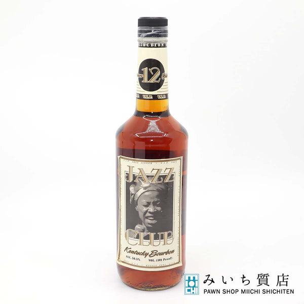 お酒 未開栓 ウィスキー JAZZ ジャズ クラブ 12年 VIP ビップ ケンタッキー バーボン 750ml 50.5％ 23k353-31